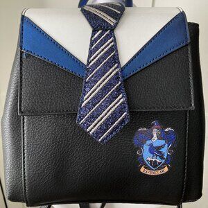 Ravenclaw Danielle Nicole small backpack with sparkley tie & badge